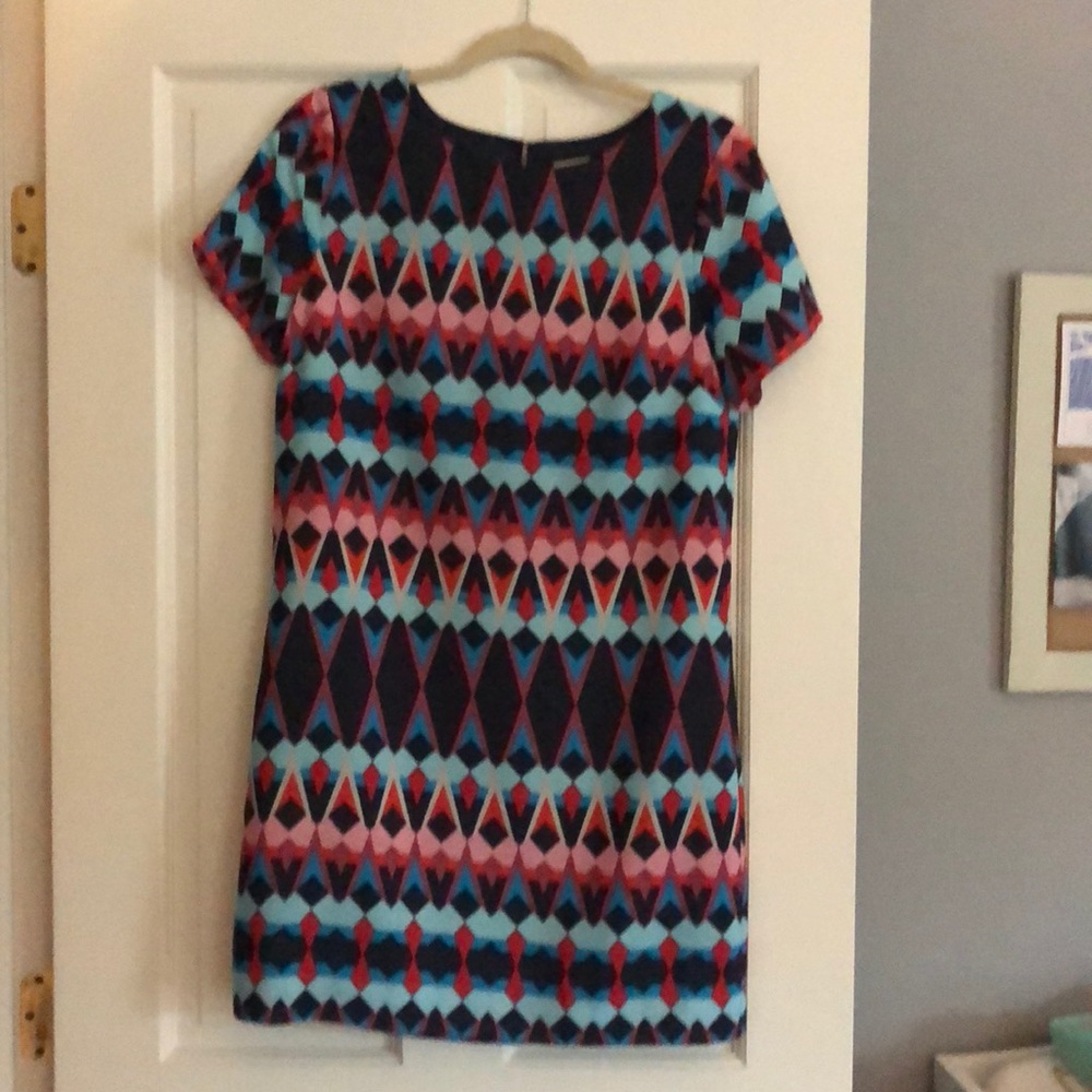 Silk geometric shift- jcrew factory
